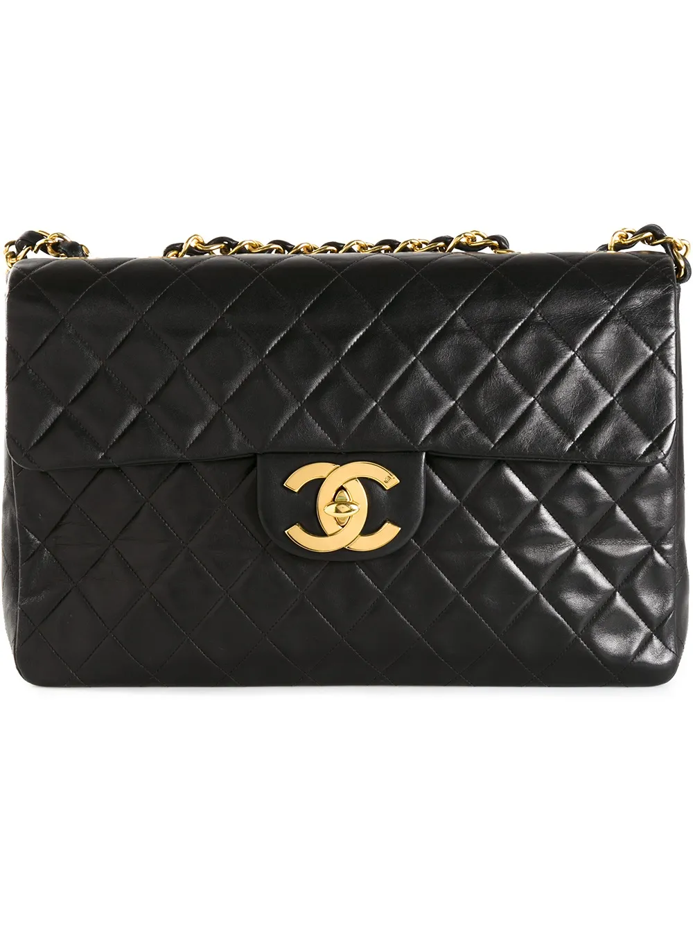 chanel half flap