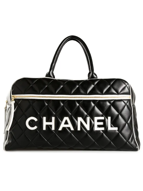 レ*ン様 CHANELブラックレザーキルティングバッグボストンバッグ レ*ン様 CHANELブラックレザーキルティングバッグボストンバッグ