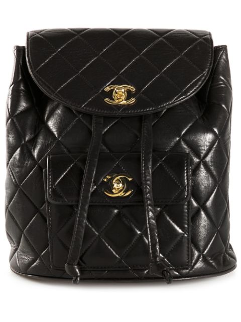 CHANEL 'CC' quilted backpack Women