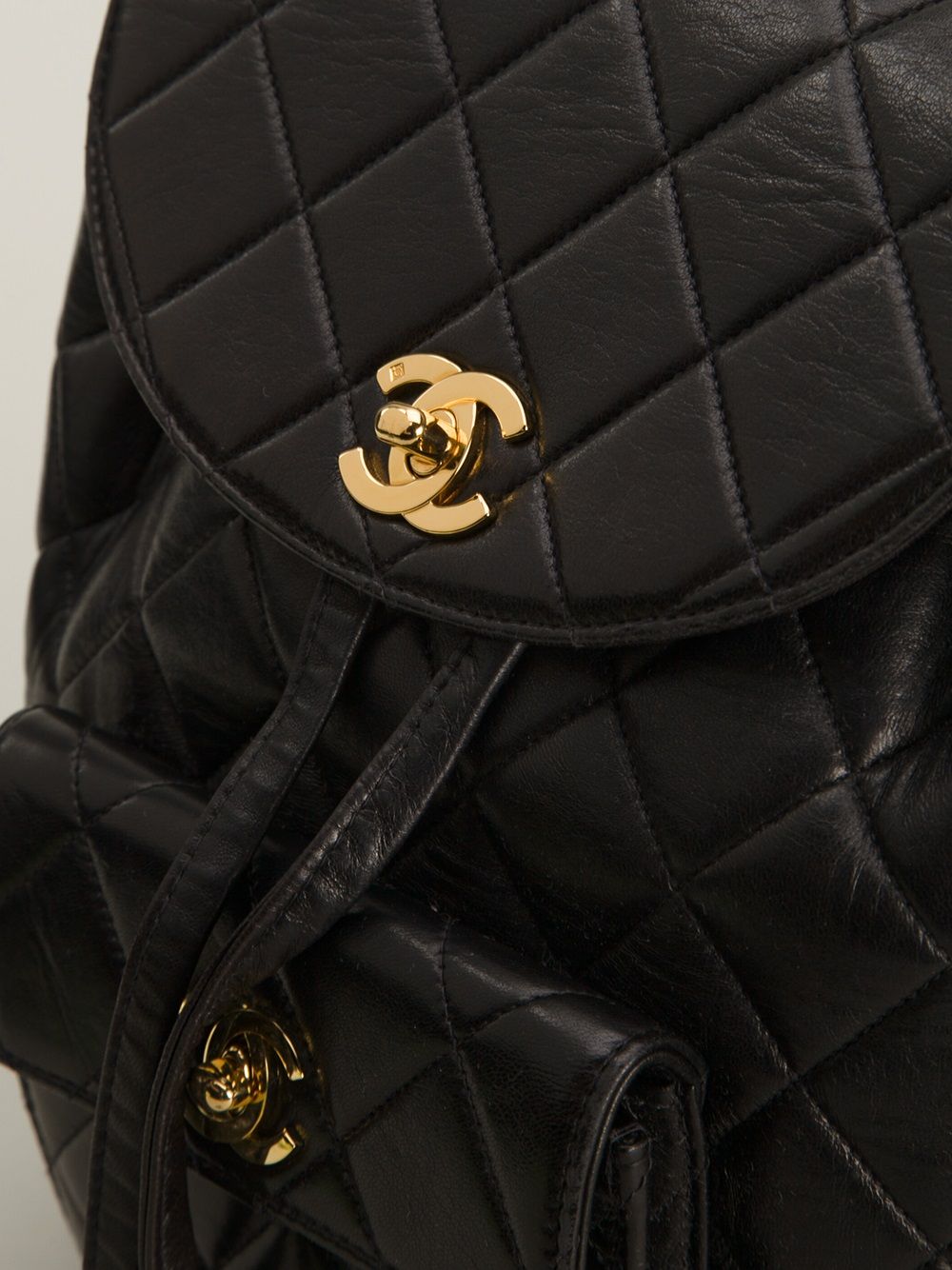 Cheap HOT SALE CHANEL 'CC' quilted backpack Women