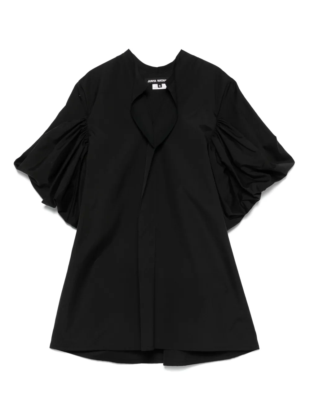 Junya Watanabe Shirt met pofmouwen Zwart