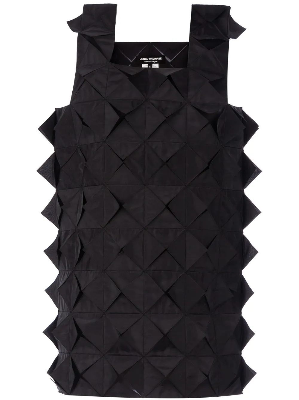 Junya Watanabe Origami Panel Dress In Black