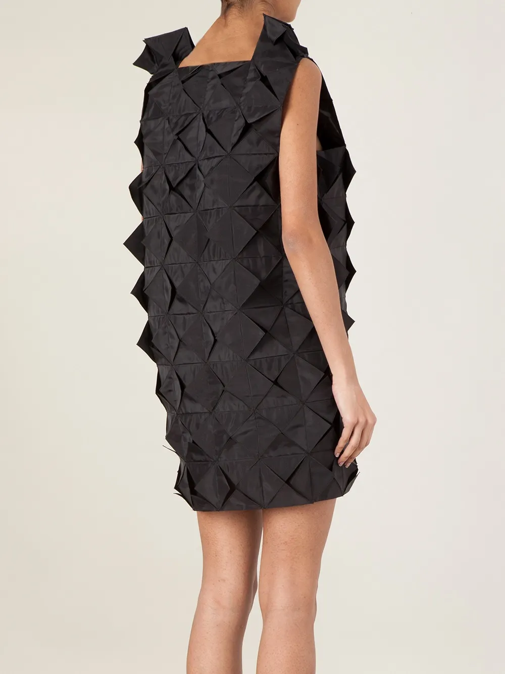 Junya Watanabe Origami Panel Dress In Black