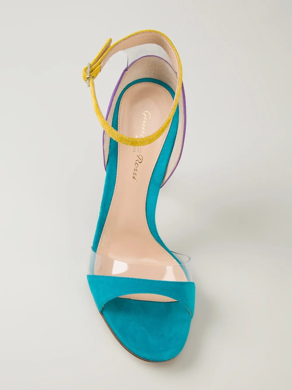 gianvito rossi gold plexi
