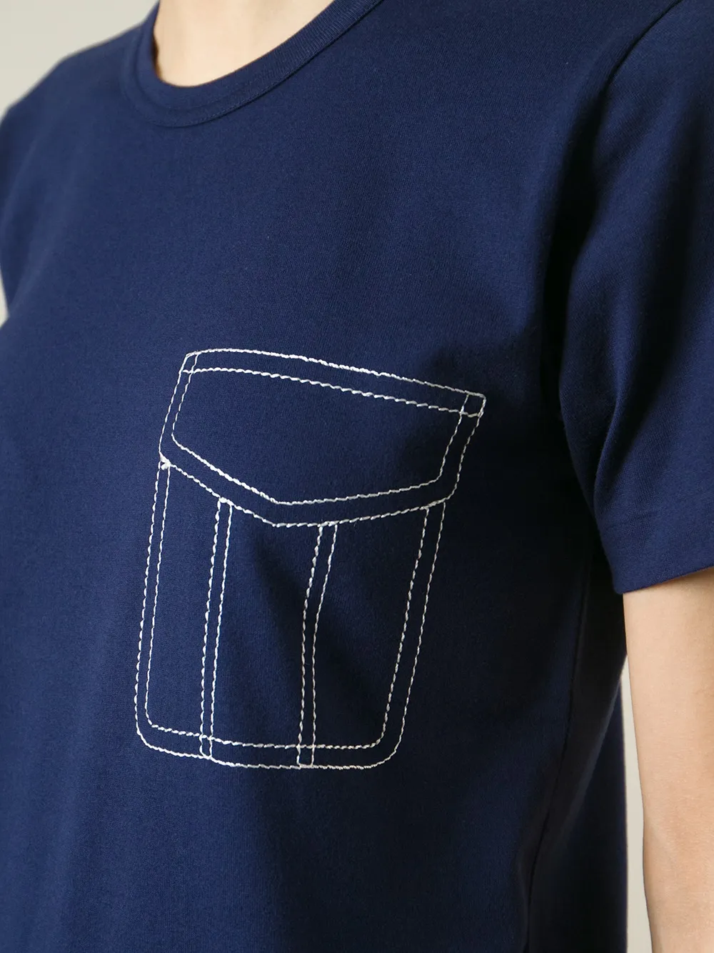 comme des garcons fake shirt