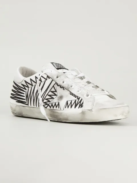 golden goose neon yellow