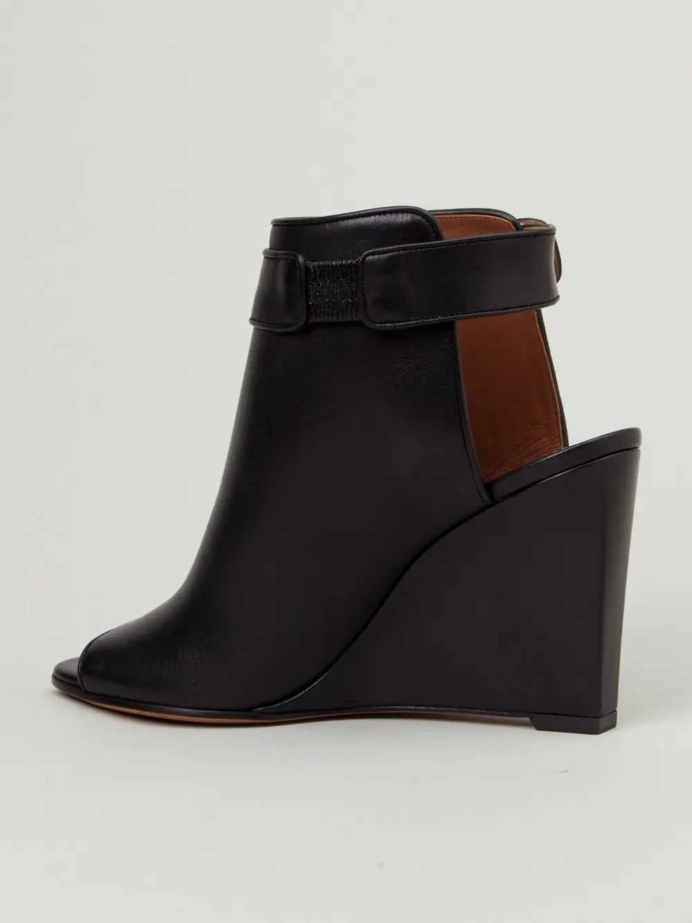 Givenchy wedge heel sandals Zwart