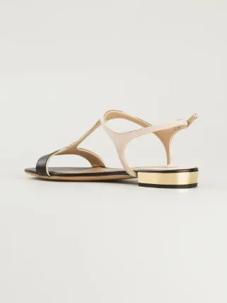 ferragamo t strap