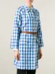 Erika Cavallini gingham print coat