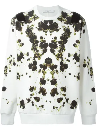 givenchy floral sweatshirt