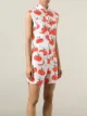 Au Jour Le Jour apple print playsuit
