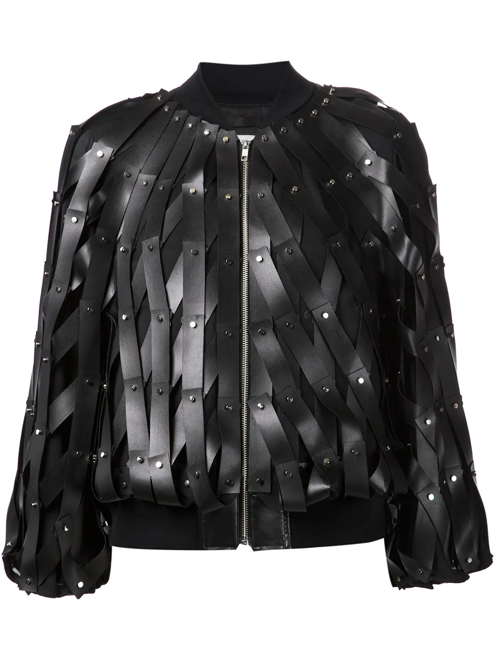NOIR KEI NINOMIYA WOVEN BOMBER JACKET 
