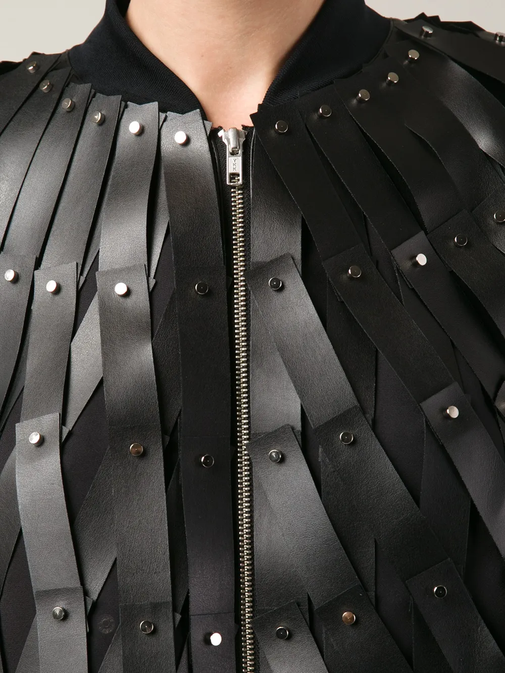 NOIR KEI NINOMIYA WOVEN BOMBER JACKET 
