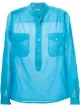 Image 1 of Yves Saint Laurent Pre-Owned band collar shirt