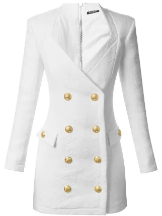robe blazer balmain