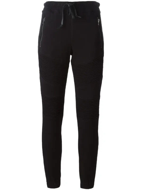 ribbed track pants