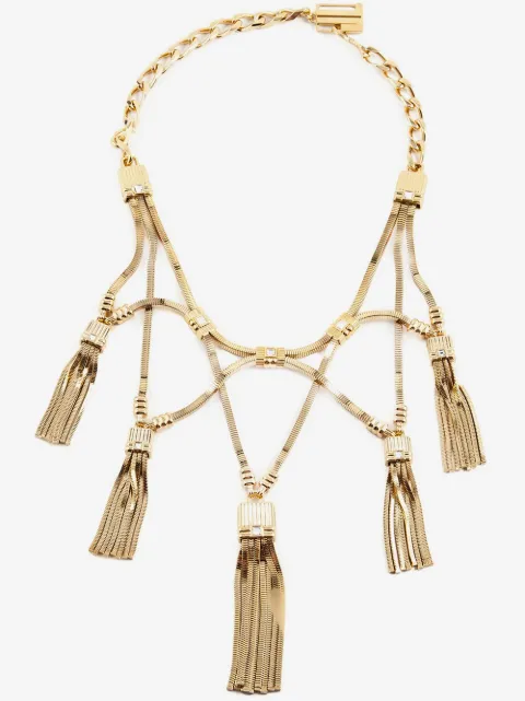 Lanvin collier frangé