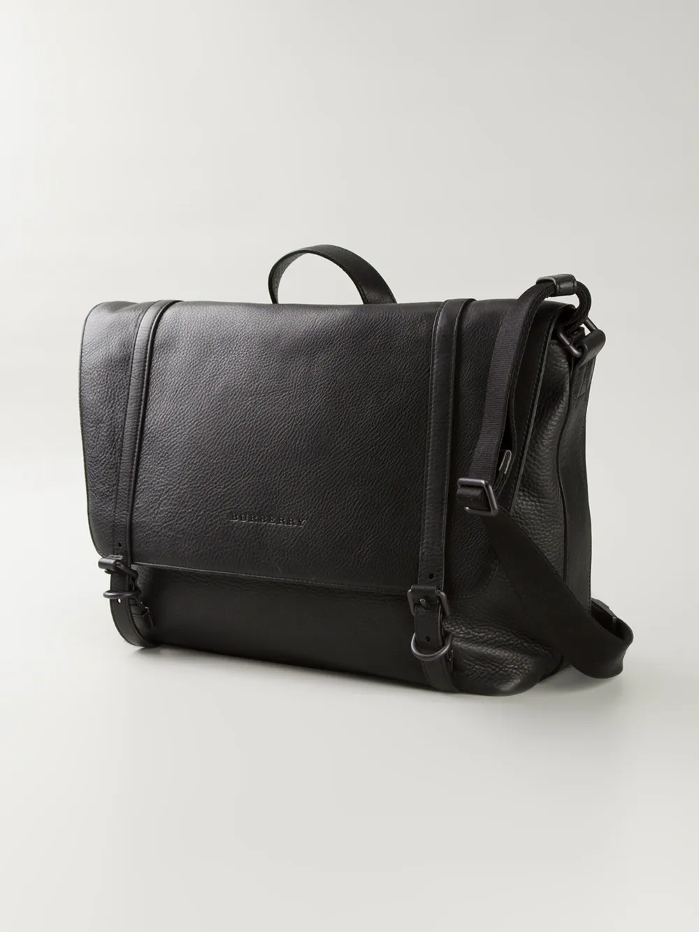 фото Burberry классическая сумка-почтальонка