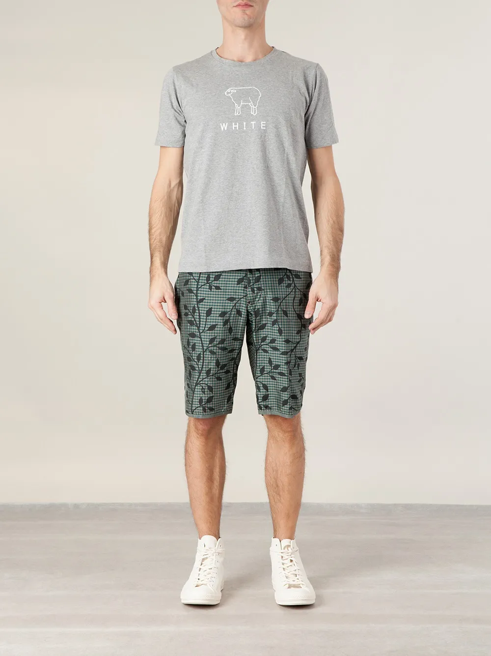 08Sircus gingham and floral print shorts | Tailored Shorts | Image 2