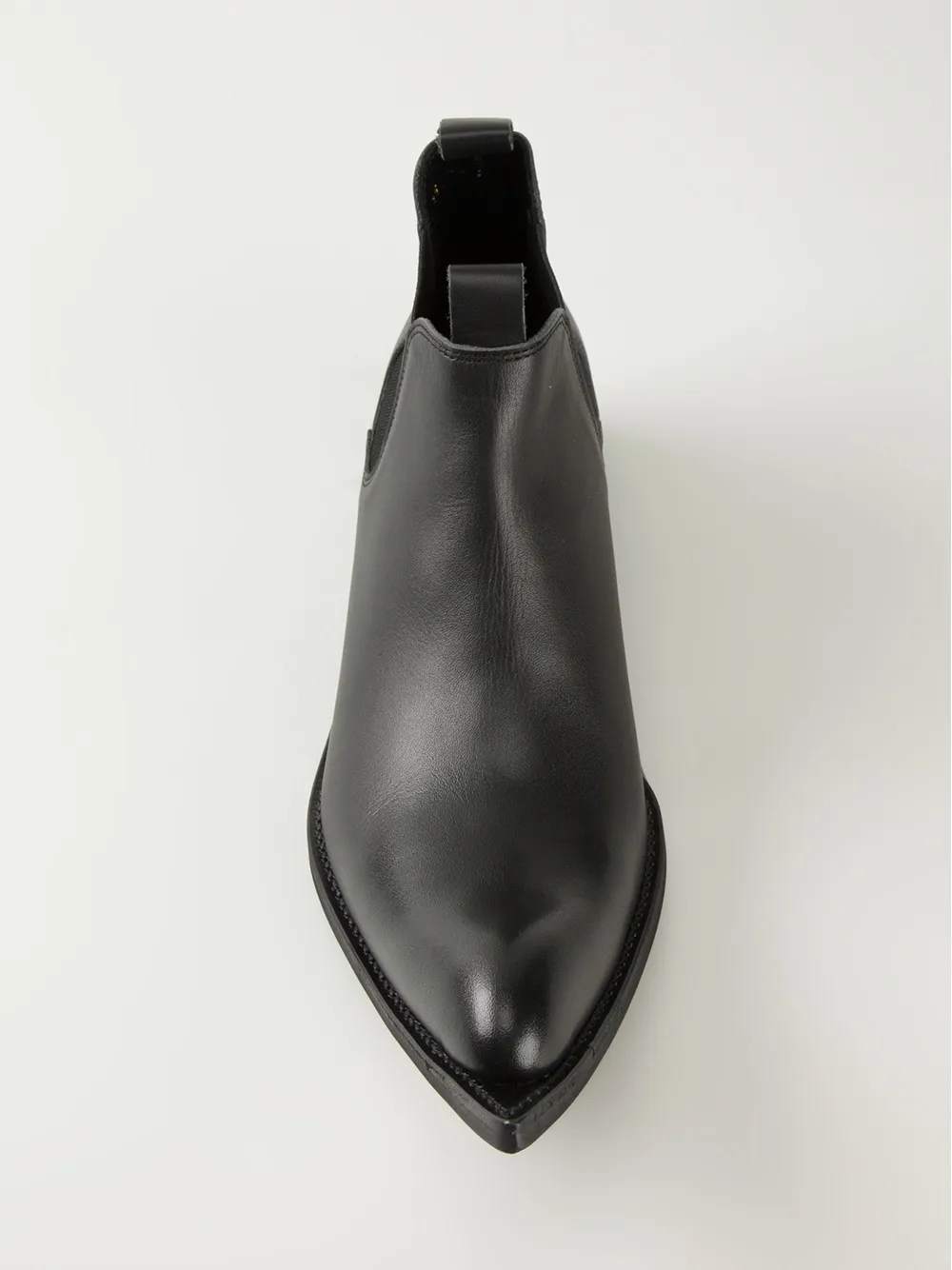 Comme des Garçons Homme Plus cowboy ankle boots Black