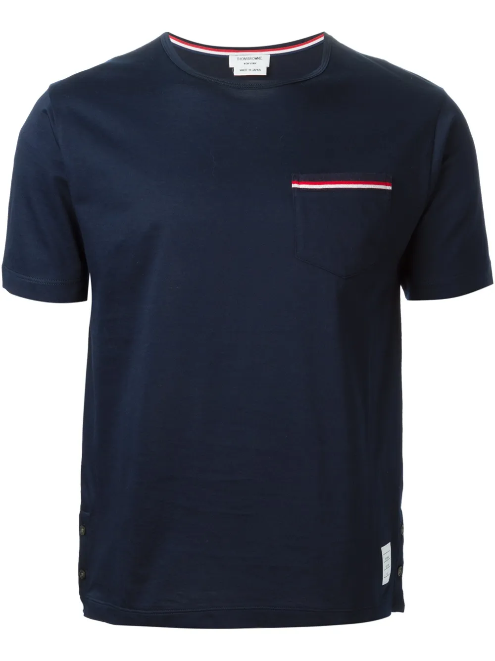 Thom Browne Oversized Short Sleeves T-shirt In Black