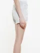 MSGM floral embellished denim shorts