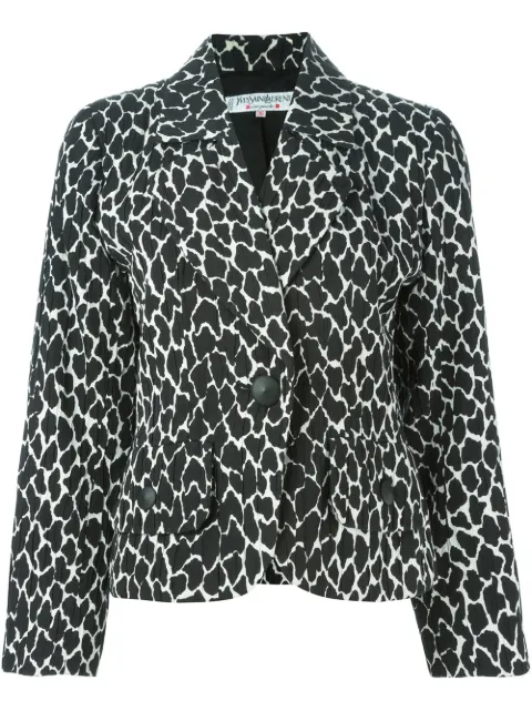 Saint Laurent Pre-Owned cropped jacket