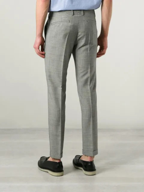 Paul Smith Checked Trousers - Farfetch