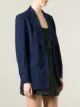 Guy Laroche Pre-Owned embroidered logo pocket blazer