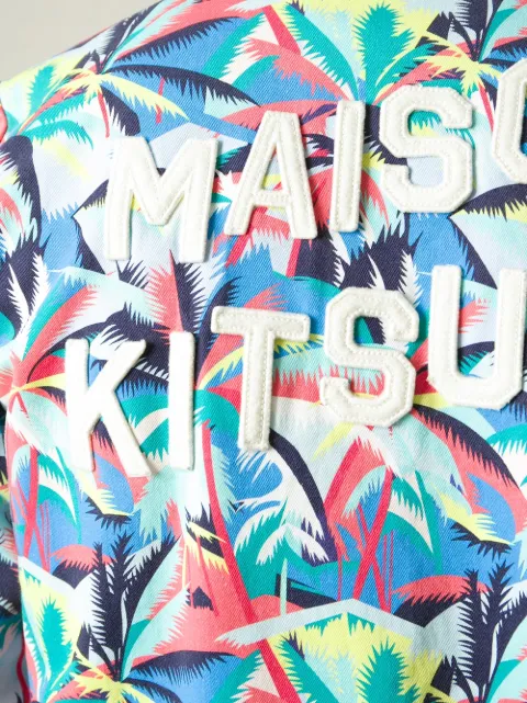 maison kitsune satin teddy