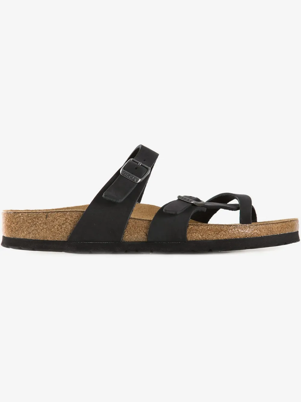 Birkenstock Crisscross Front Buckled Sandals | Black  display picture 2