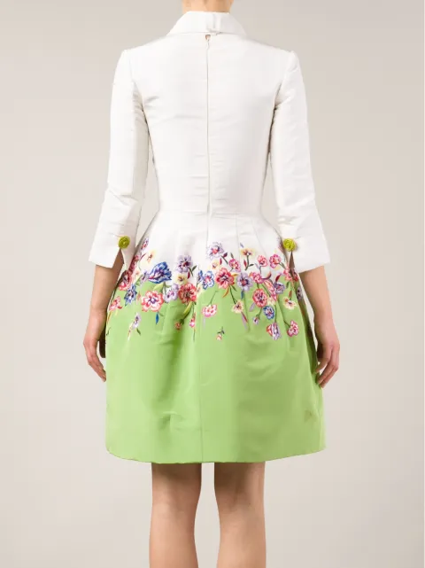 oscar de la renta embroidered