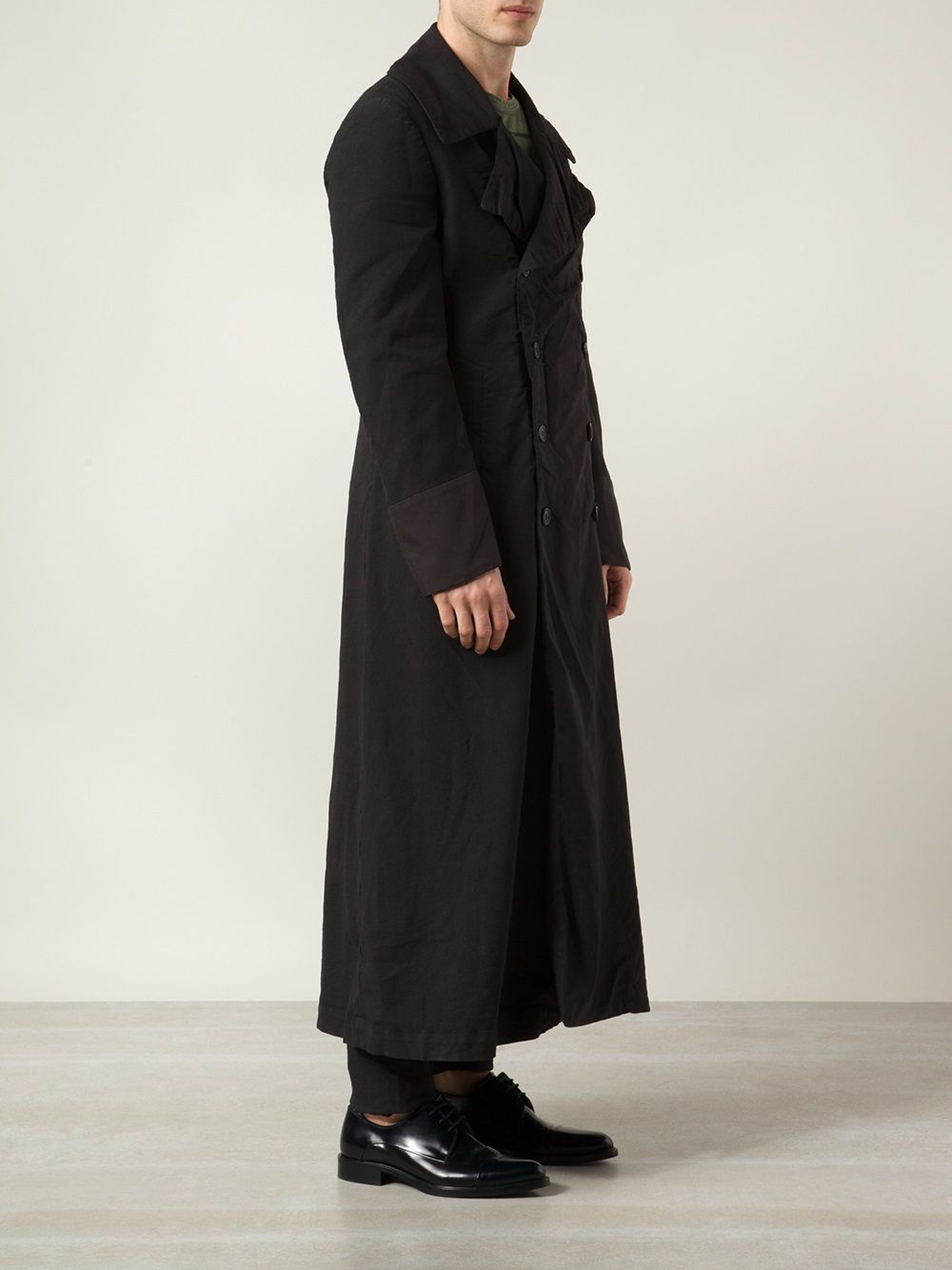 Comme Des Garçons Homme Plus Double Breasted Long Coat - Farfetch