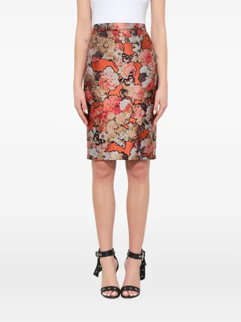 Givenchy floral jacquard skirt