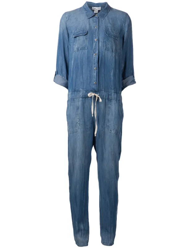 splendid denim jumpsuit