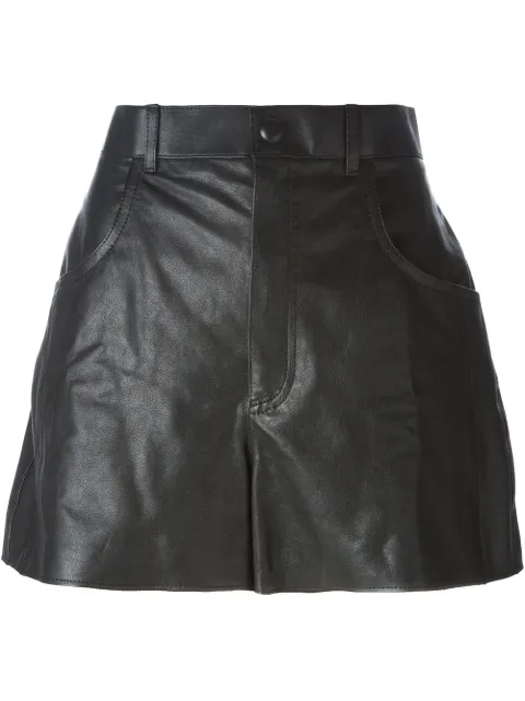 Saint Laurent flared shorts