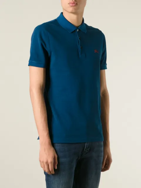 burberry brit polo shirt black