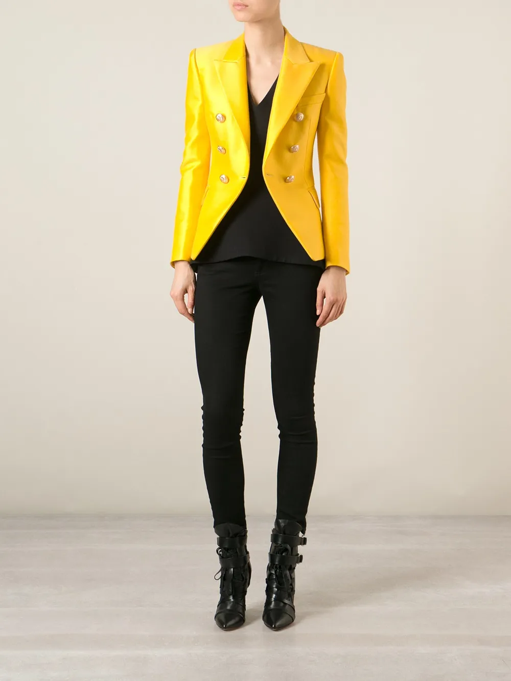 balmain blazerkleid