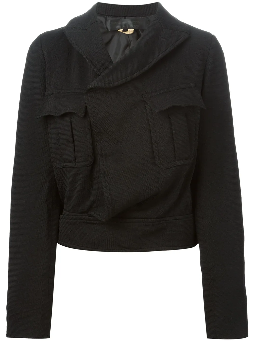 Comme Des Garçons Comme Des Garçons cropped jacket - Nero
