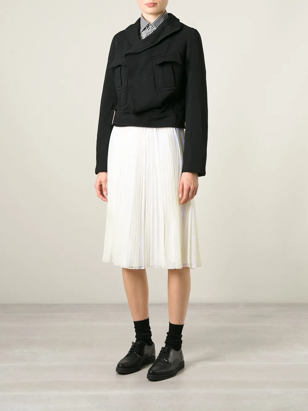  Comme Des Garçons Comme Des Garçons Kurzjacke Mit Cargo Taschen   Schwarz 