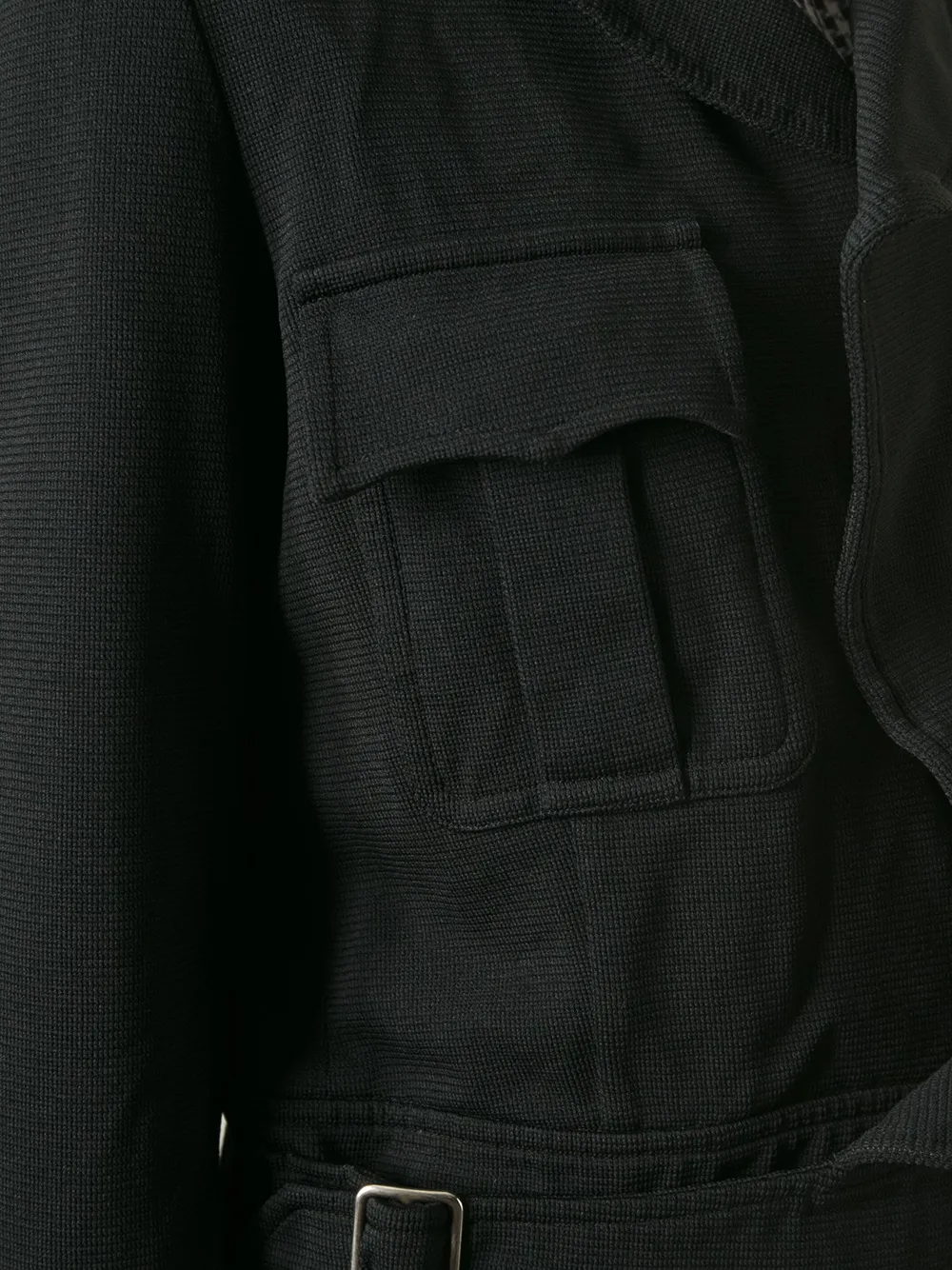 Comme Des Garçons Comme Des Garçons cropped jacket Zwart