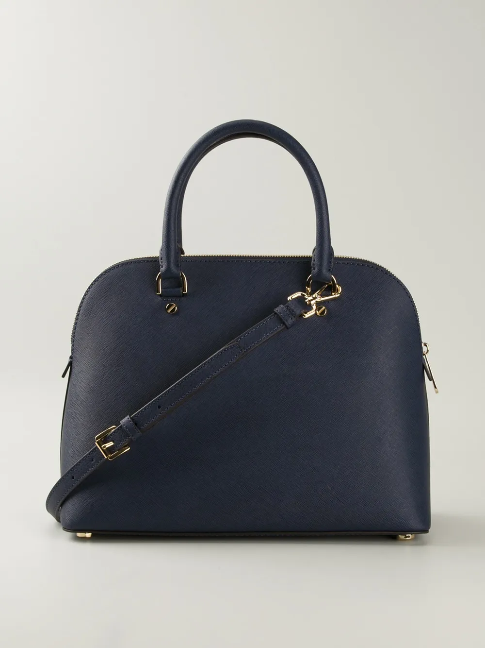Michael Kors 'Cindy' large satchel Blauw