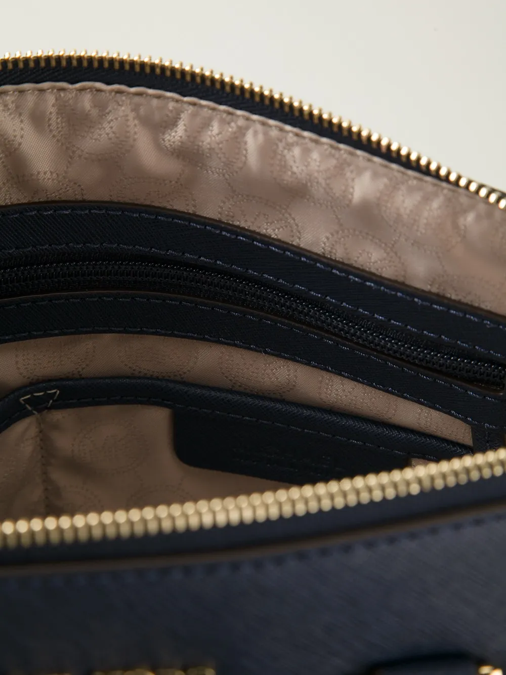 Michael Kors 'Cindy' large satchel Blauw