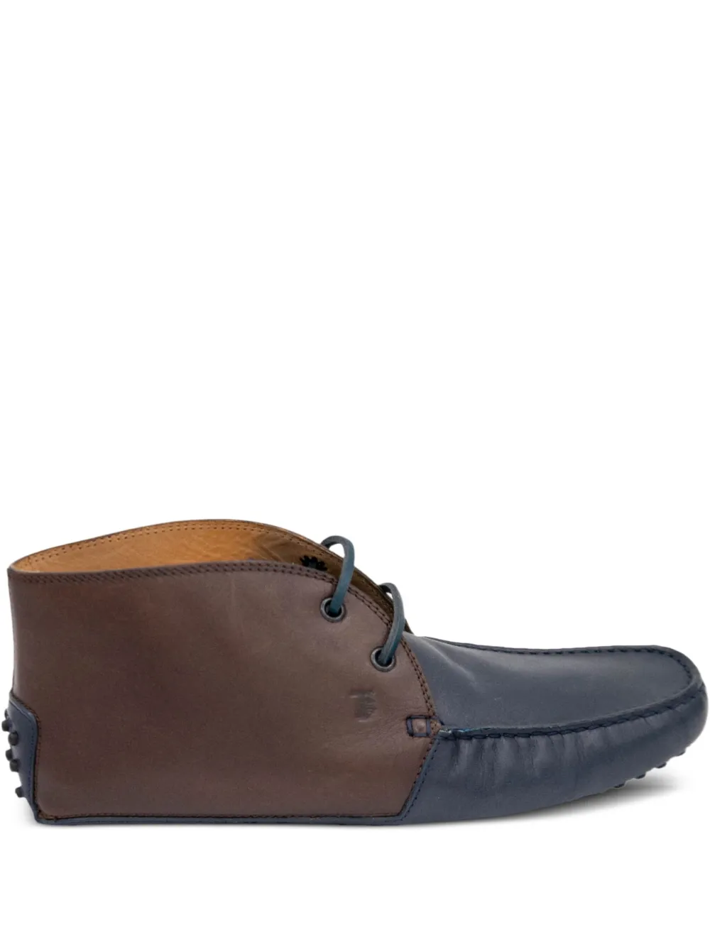 Tod's leather loafers Black