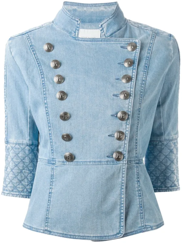 pierre balmain denim jacket