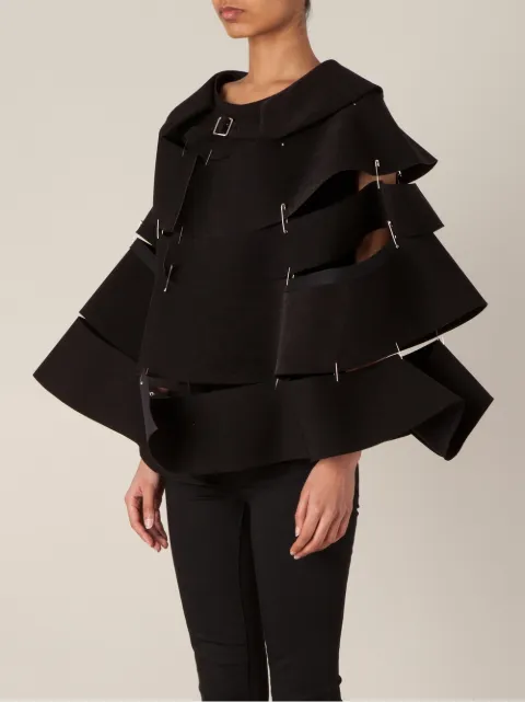 Comme Des Garçons oversized cape