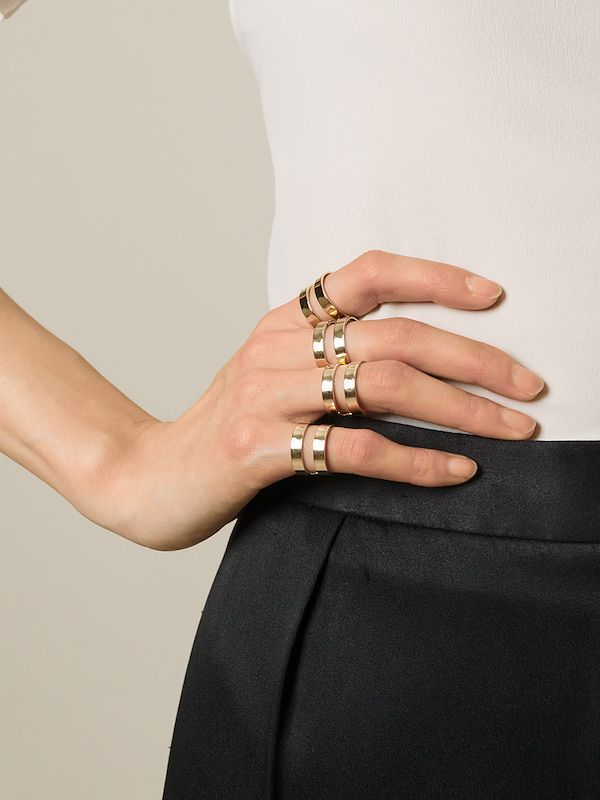 抗議 孤独な あえて マルジェラ 四 連 リング メンズ Offenebefreiung Org