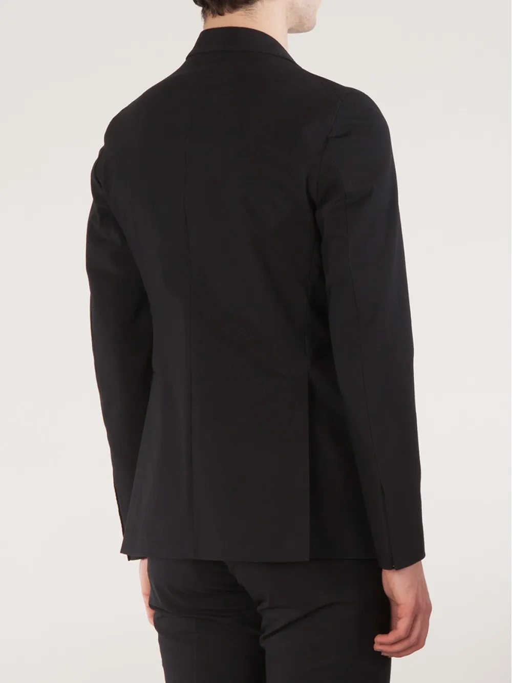 L'Eclaireur Made By Tagliatore slim tailored trousers Zwart