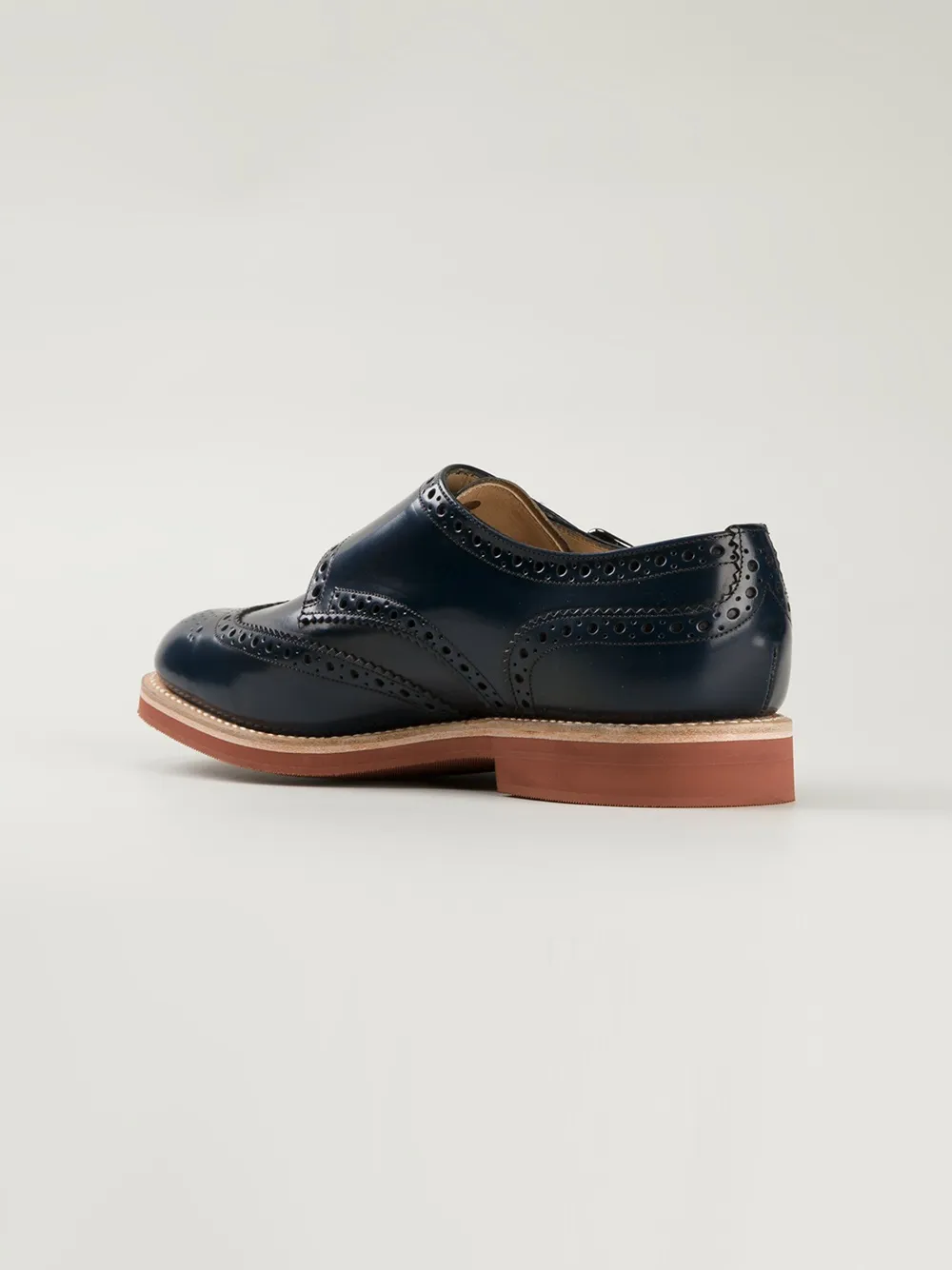 Church's buckled shoes Blauw