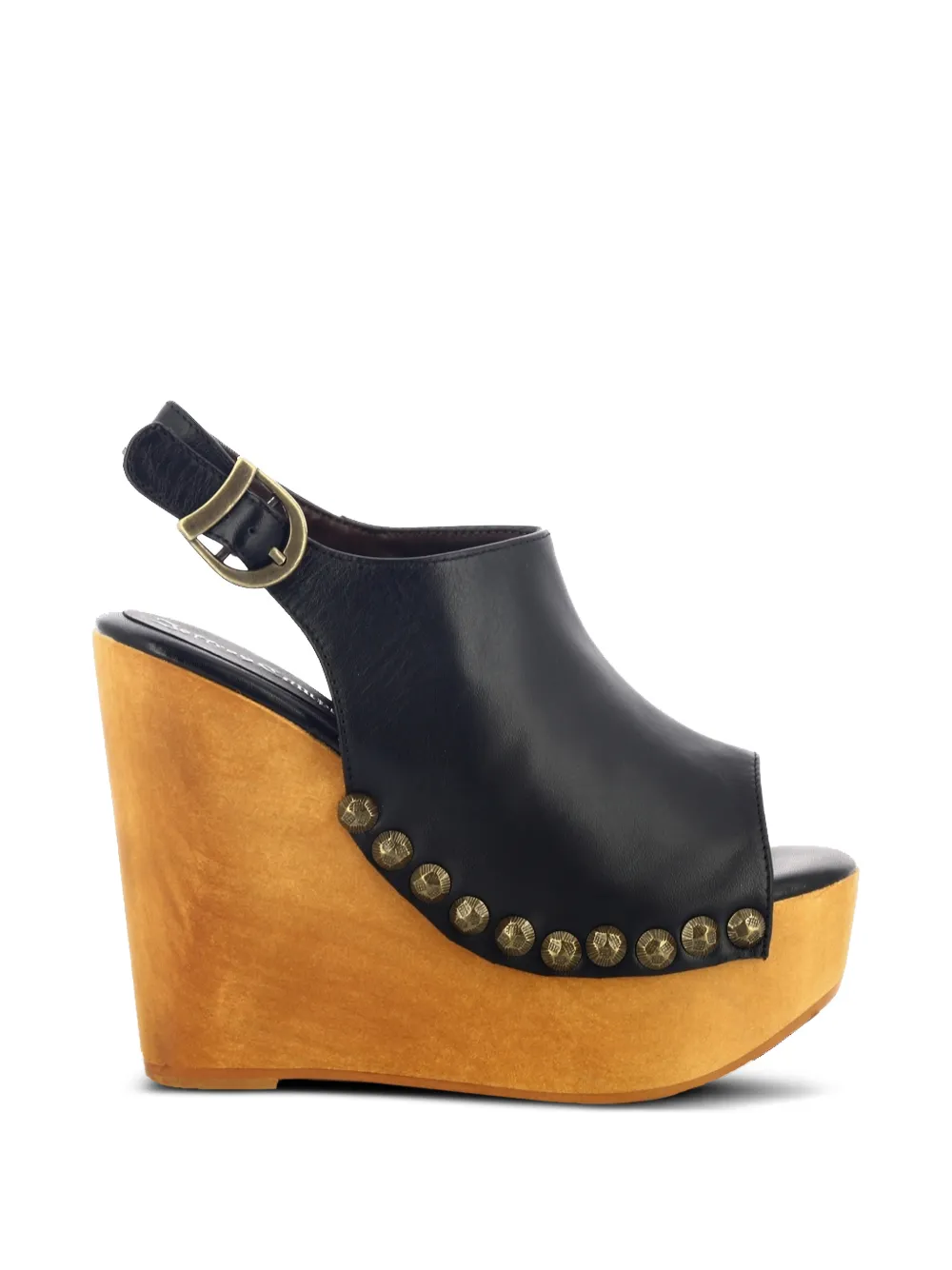 Jeffrey Campbell 'Snick' platform sandals Zwart